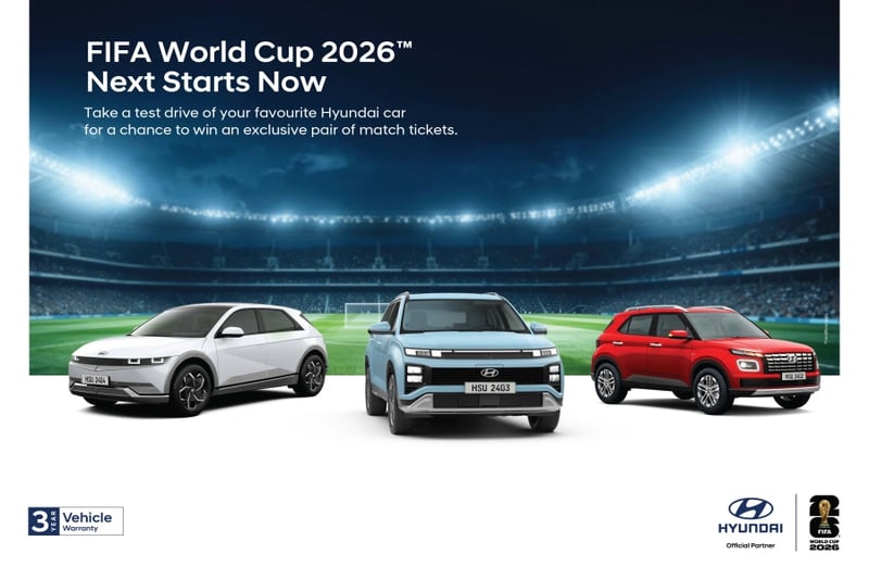 Hyundai Nepal launches FIFA World Cup 2026™ Test Drive Campaign