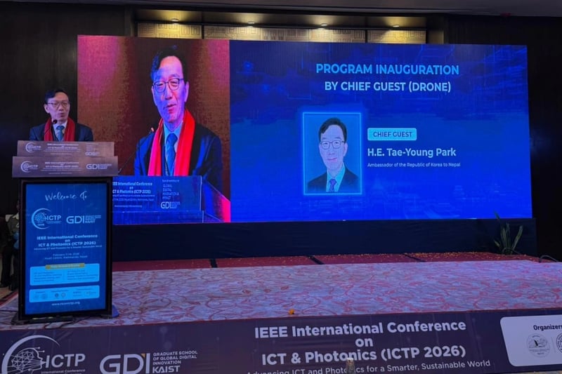 Korean envoy attends IEEE ICTP 2026 and KAIST GDI Workshop