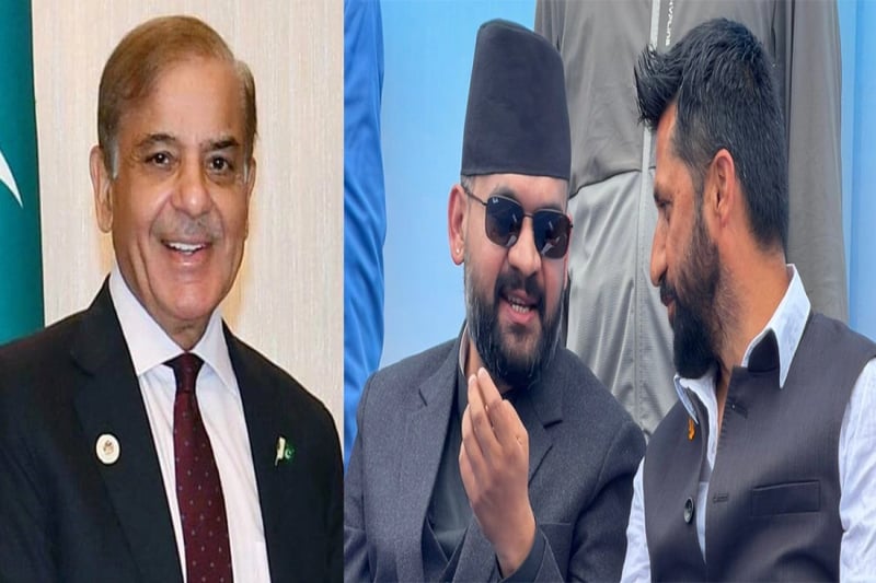 Pakistani PM Congratulates Chair Lamichhane and Senior Leader Shah