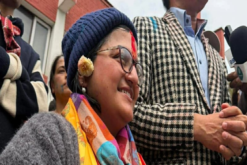 12 days after childbirth, Ranju Darshana celebrates landmark win