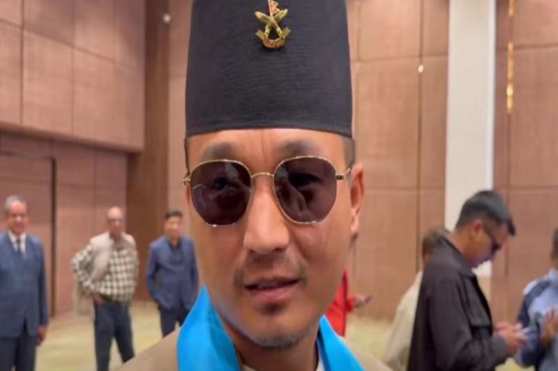 RSP lawmaker Sudan Gurung says he won’t take salary or use govt vehicle