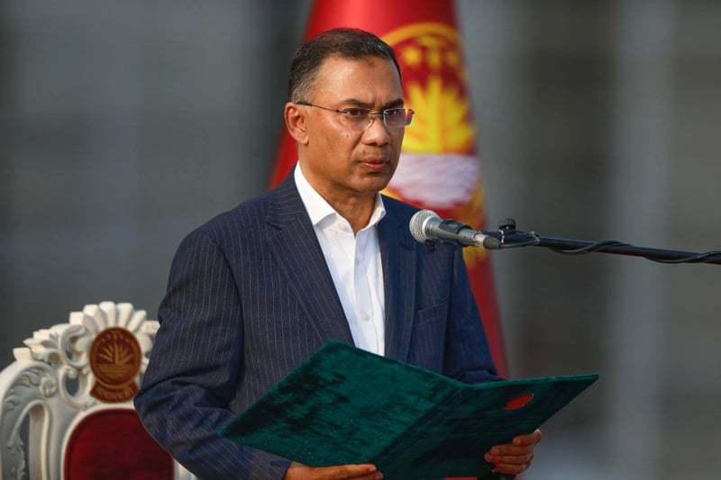 Bangladesh's new PM Tarique Rahman takes power