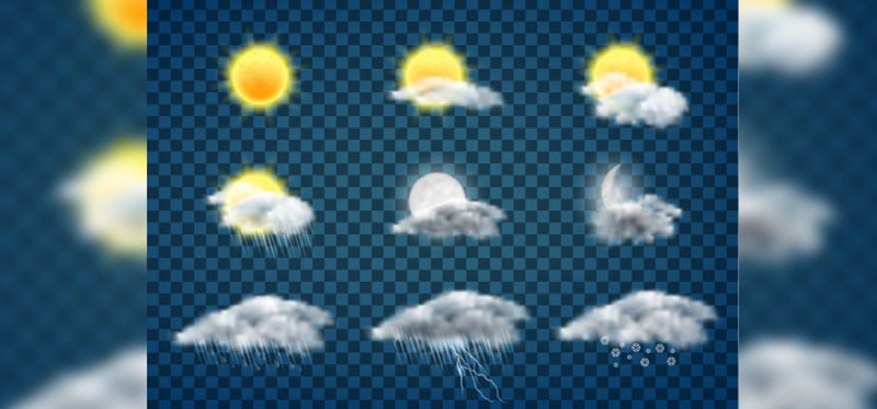 Weather change and precipitation likely in different parts today