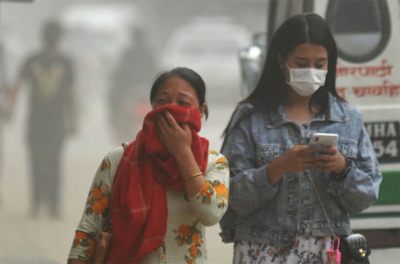 Air pollution annually kills about 42,000 people in Nepal