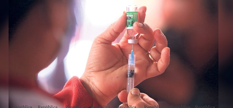 4,617 people administered vaccination against measles in Dhorpatan