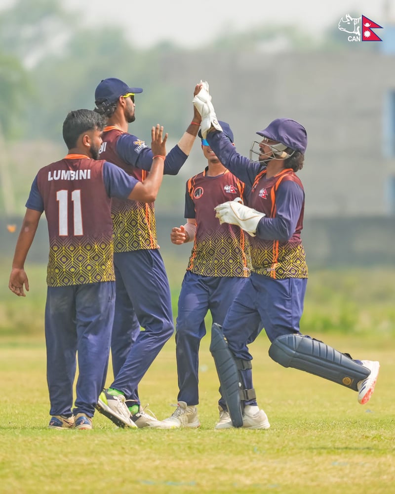 Lumbini, Gandaki keep Jay Trophy hopes alive