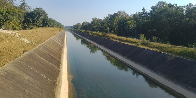 Sikta Irrigation Project western main canal not friendly to wildlife
