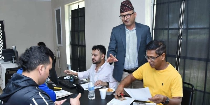 Consular mobile camp in Texas: 272 Nepalis receive service