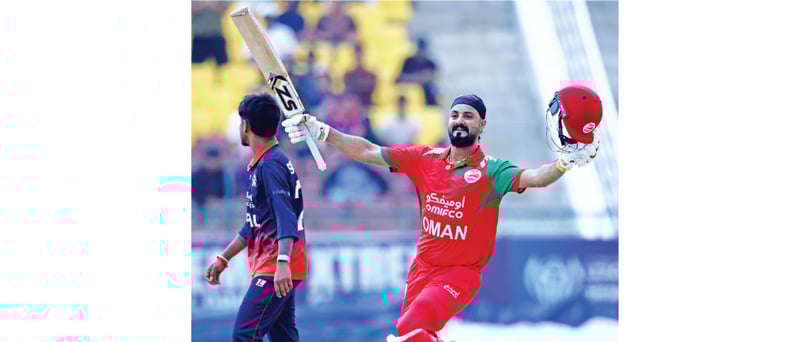 Singh’s fifth century sinks Nepal in League-2