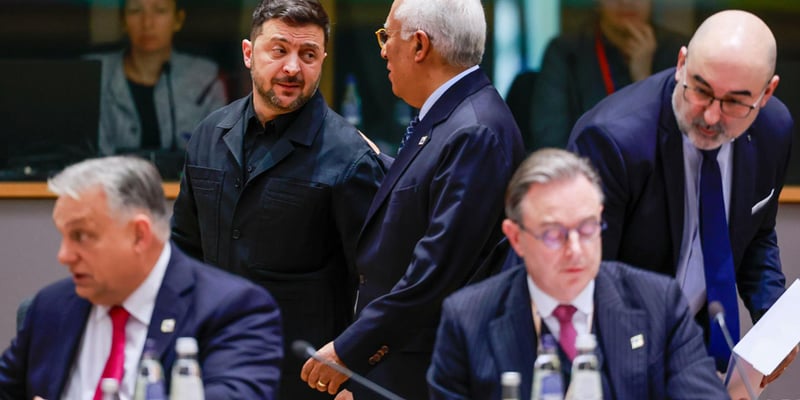 EU leaders agree on 90 billion euro loan to Ukraine after a plan to use Russian assets unravels