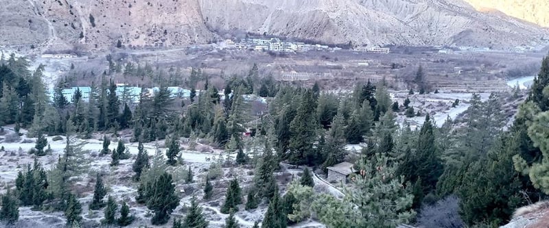 Tibetan village in Mustang