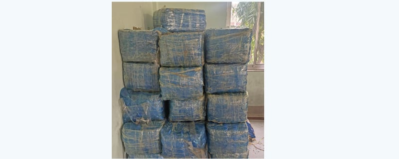Eight quintals marijuana confiscated