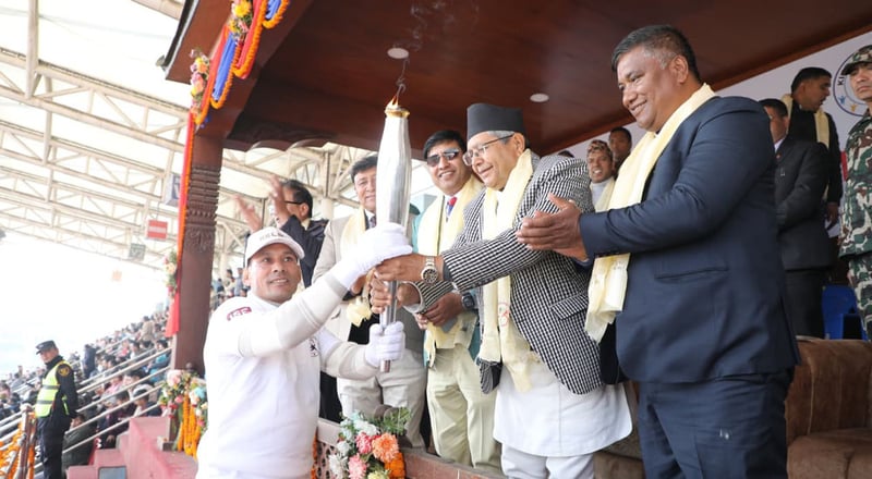 Speaker Ghimire opens NSSF 13th Kinder Olympics, believes children can contribute to nation through sports