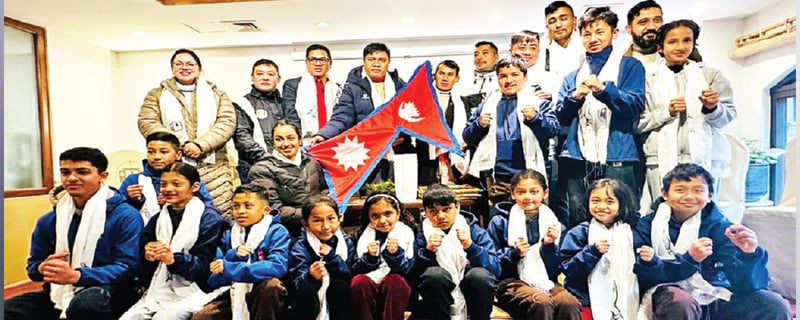 Taekwondo team heading to China