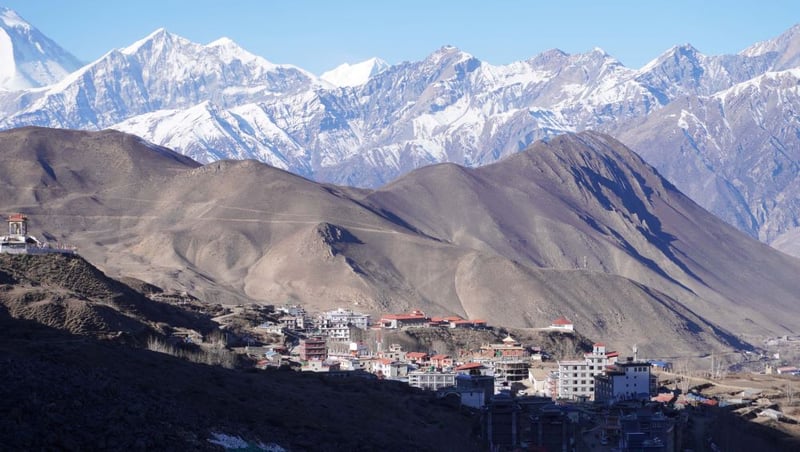 Ranipauwa Bazaar of Mustang