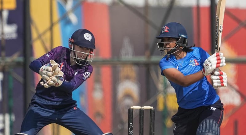 ICC Women’s T-20 World Cup Qualifier: Scotland defeats Nepal in practice match