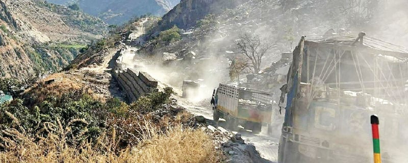 Namkha bans illegal extraction of riverine materials