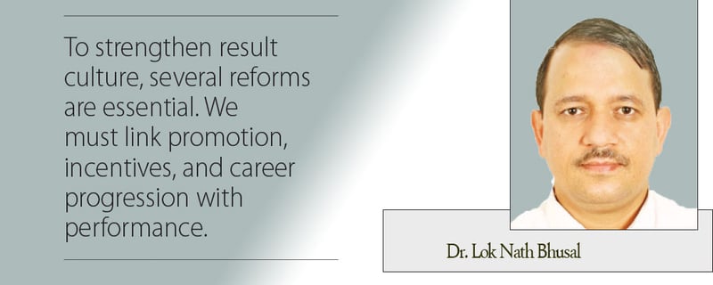 Development Through Result Culture