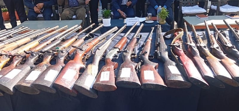 Administration directs submission of licensed weapons