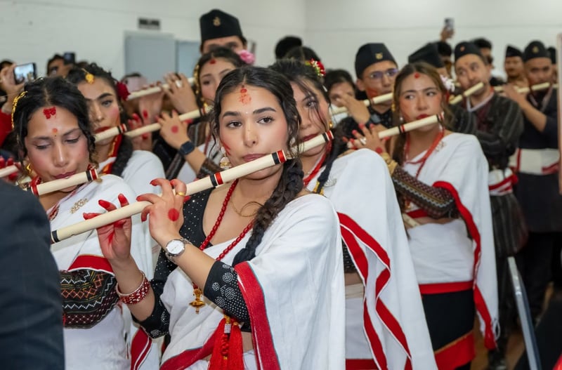 Newa Puchha: Melbourne completes flute training following Dhime training