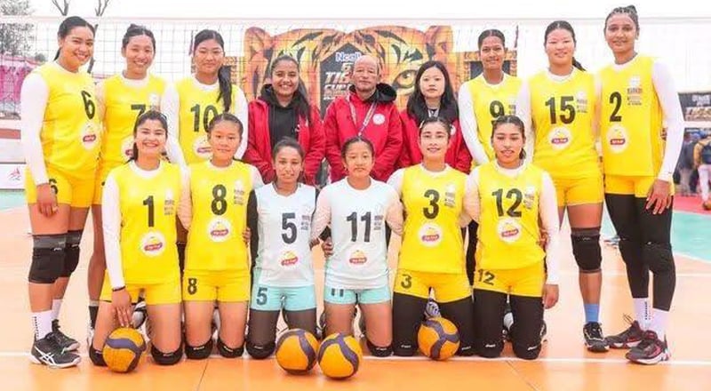 New Diamond lifts title of Tiger Cup Volleyball Competition