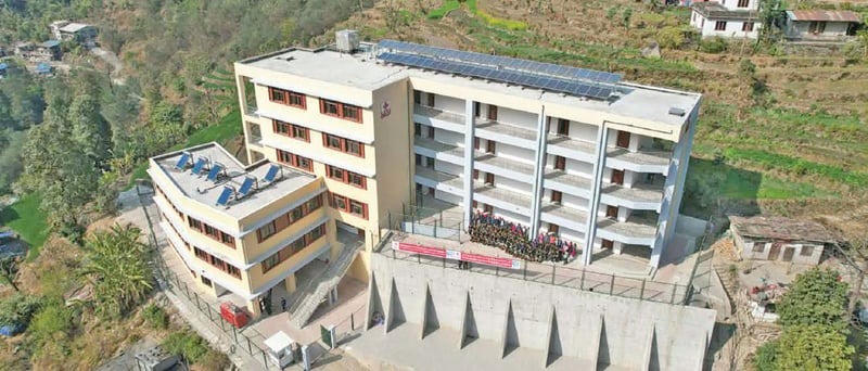 Two schools rebuilt in Sindhupalchowk with China's support