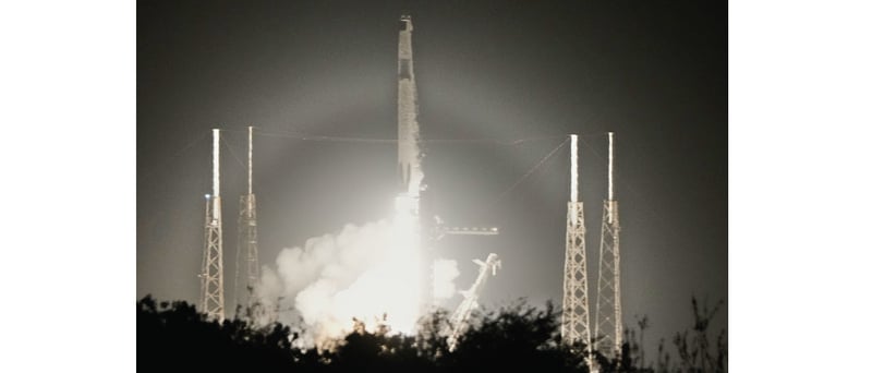 Astronauts launch to ISS post