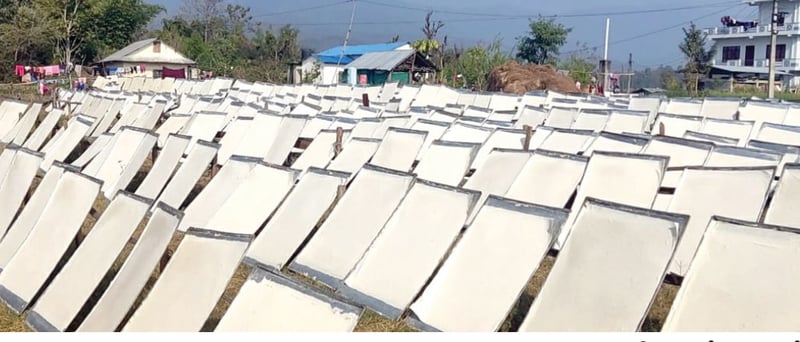 Handmade Paper Industry in Deukhuri employing over 150 locals