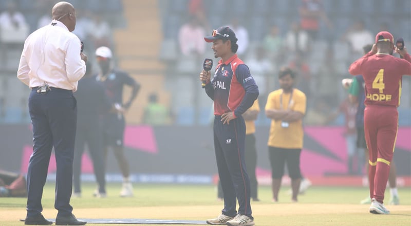 ICC Men's T20 World Cup: Nepal to bat first
