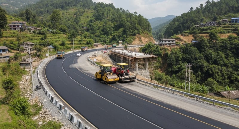 Work on Naubise–Nagdhunga road section in final stage
