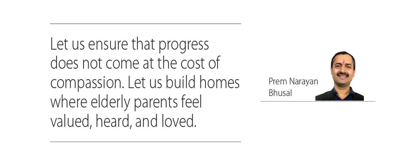 Senior Citizens Need Emotional Warmth