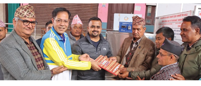 Syangja diaspora donates mortuary refrigerator to Waling Hospital