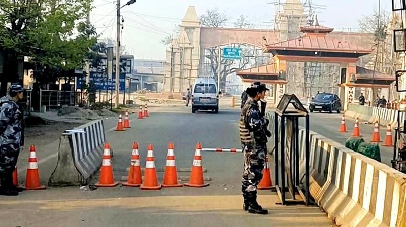 Jamunaha border sealed for 72 hours
