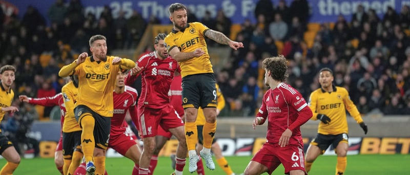 Last-place Wolverhampton stun Liverpool