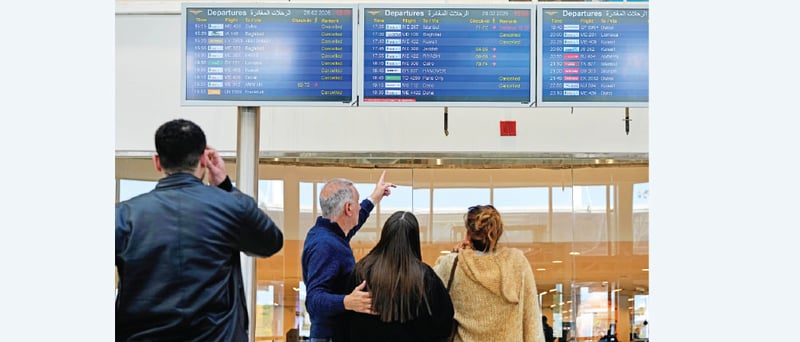 War in Iran disrupts Middle East flights