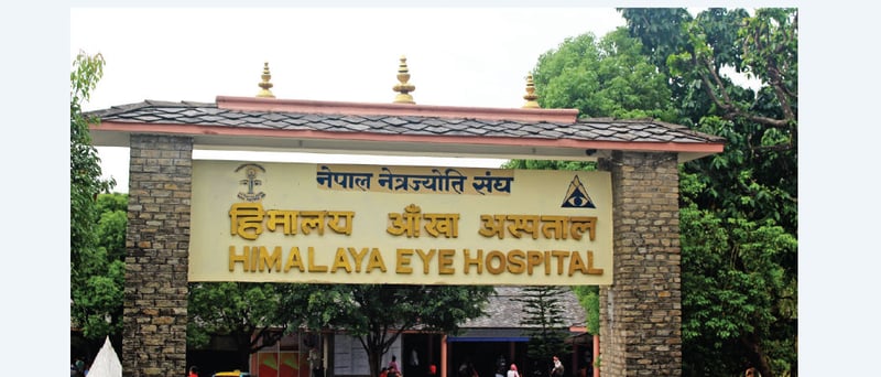 Himalaya Eye Hospital serves 247,585 patients in a year