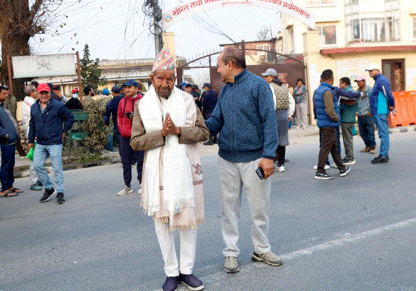 105-year-old casts vote from Chapali polling centre