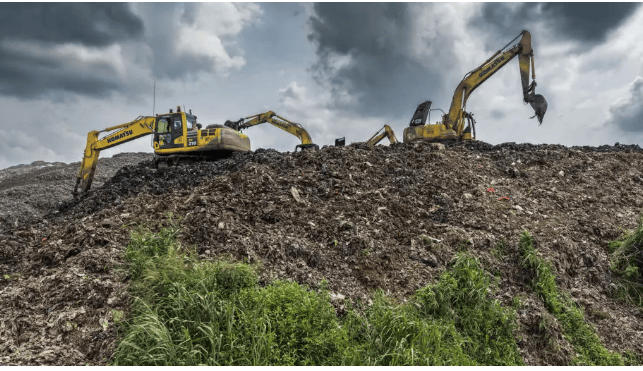 Indonesia landfill collapse kills four