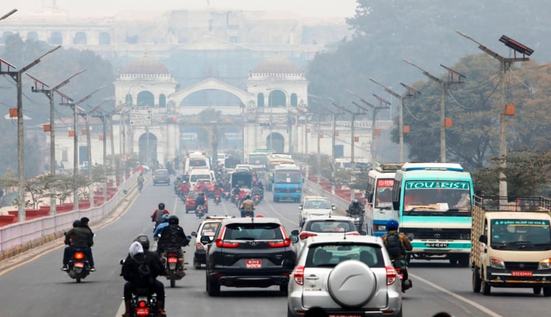 Air pollution decreases after rainfall