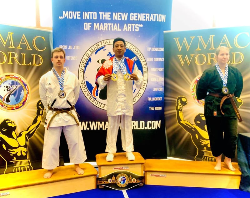 Sujan wins two gold medals in int'l championship