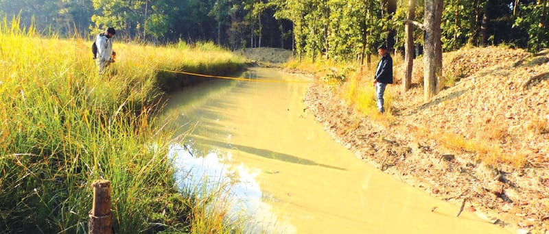 190 ponds built in BNP to provide water for wildlife
