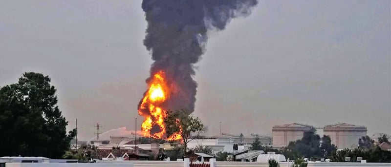 Tehran hits Gulf energy facilities