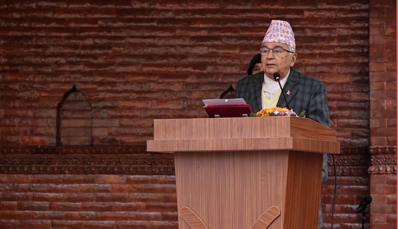 President Paudel calls for fulfilling people's mandate of nation-building