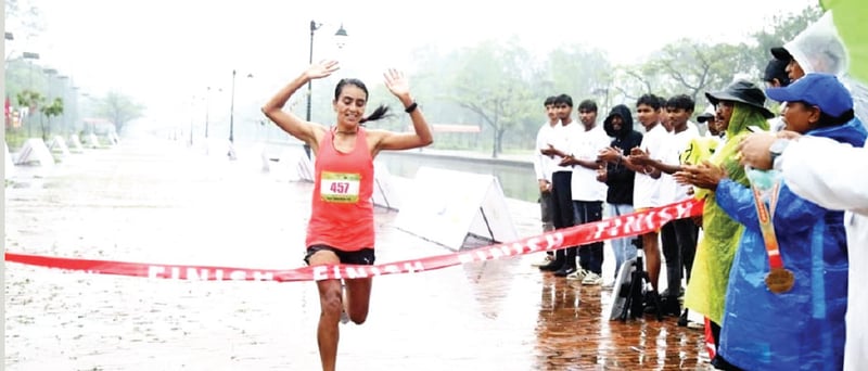 Army’s Binod and Purnalakshmi secure Lumbini International Peace Marathon titles