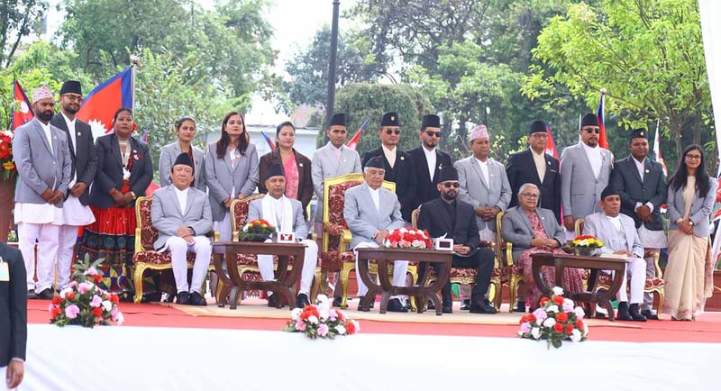 Swearing -in ceremony of Prime Minster, Ministers (Photo Feature)