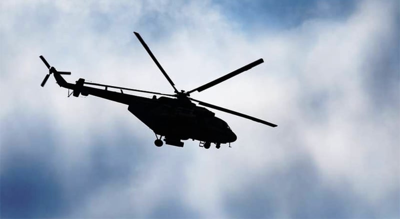 Mustang Air chopper goes missing