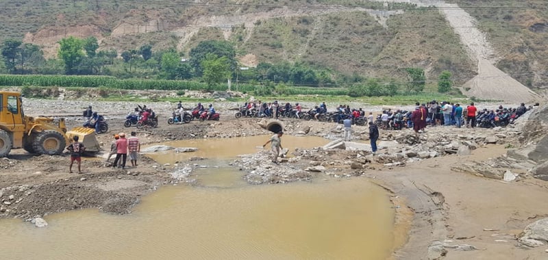 Rainfall disrupts BP Highway, one killed in flood