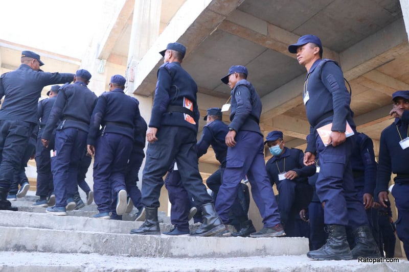 Electoral Police Deployed from Myagdi to Neighboring Baglung for Upcoming House of Representatives Election Security