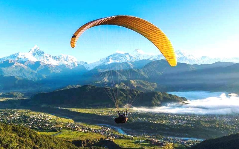 Paragliding Resumes in Pokhara with National Championship After Airport Uncertainty