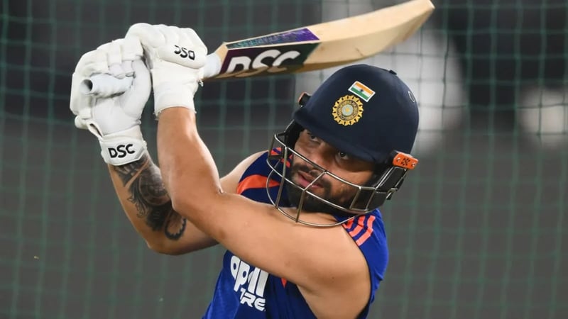 भारतीय ब्याटर रिंकु सिंह फर्किए घर, जिम्बाब्वेविरुद्धको खेल खेल्नेमा शंका